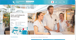 Desktop Screenshot of neurochirurgie.uniklinikum-leipzig.de