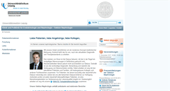 Desktop Screenshot of nephrologie.uniklinikum-leipzig.de