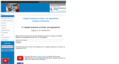 Desktop Screenshot of kinderstimme.uniklinikum-leipzig.de