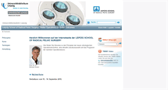 Desktop Screenshot of lsrps.uniklinikum-leipzig.de