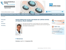 Tablet Screenshot of lsrps.uniklinikum-leipzig.de
